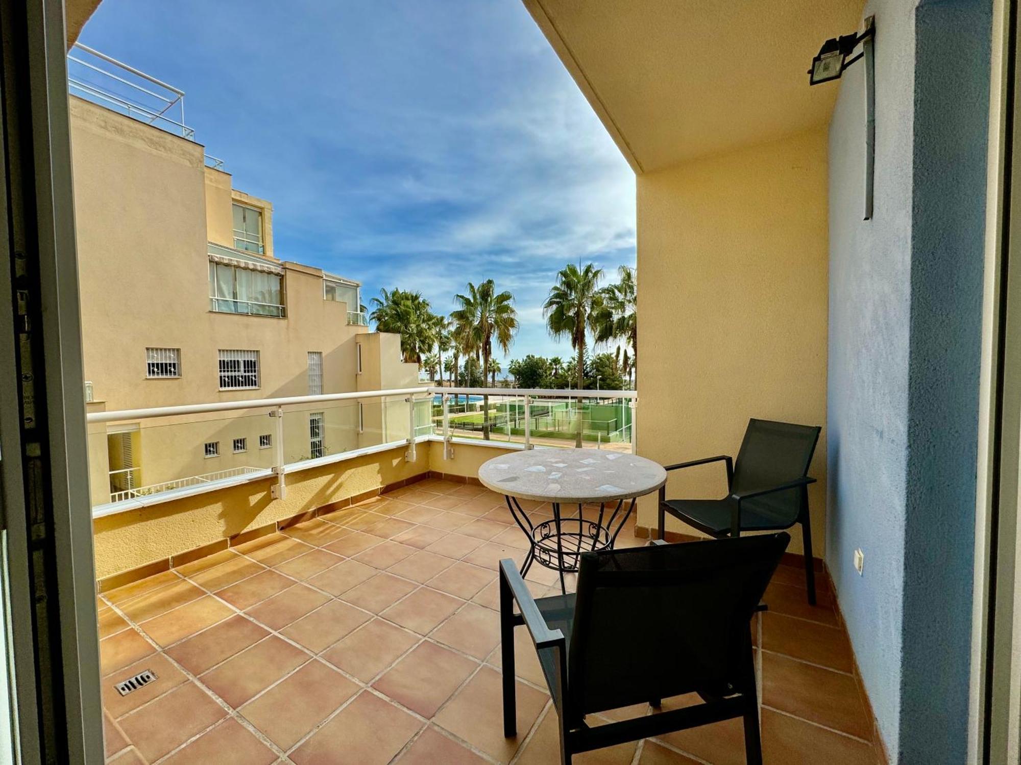 Apartamento Con Vistas Al Mar En Urbanizacion De Lujo Almerimar Exterior foto